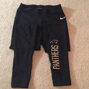 Nike panthers leggings